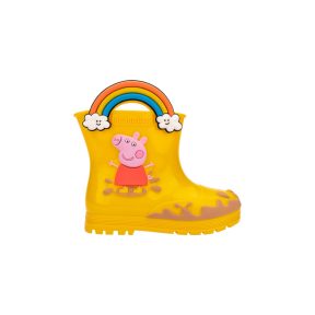 Μπότες Melissa MINI Welly + Peppa Pig Baby Boots – Yellow/Beige